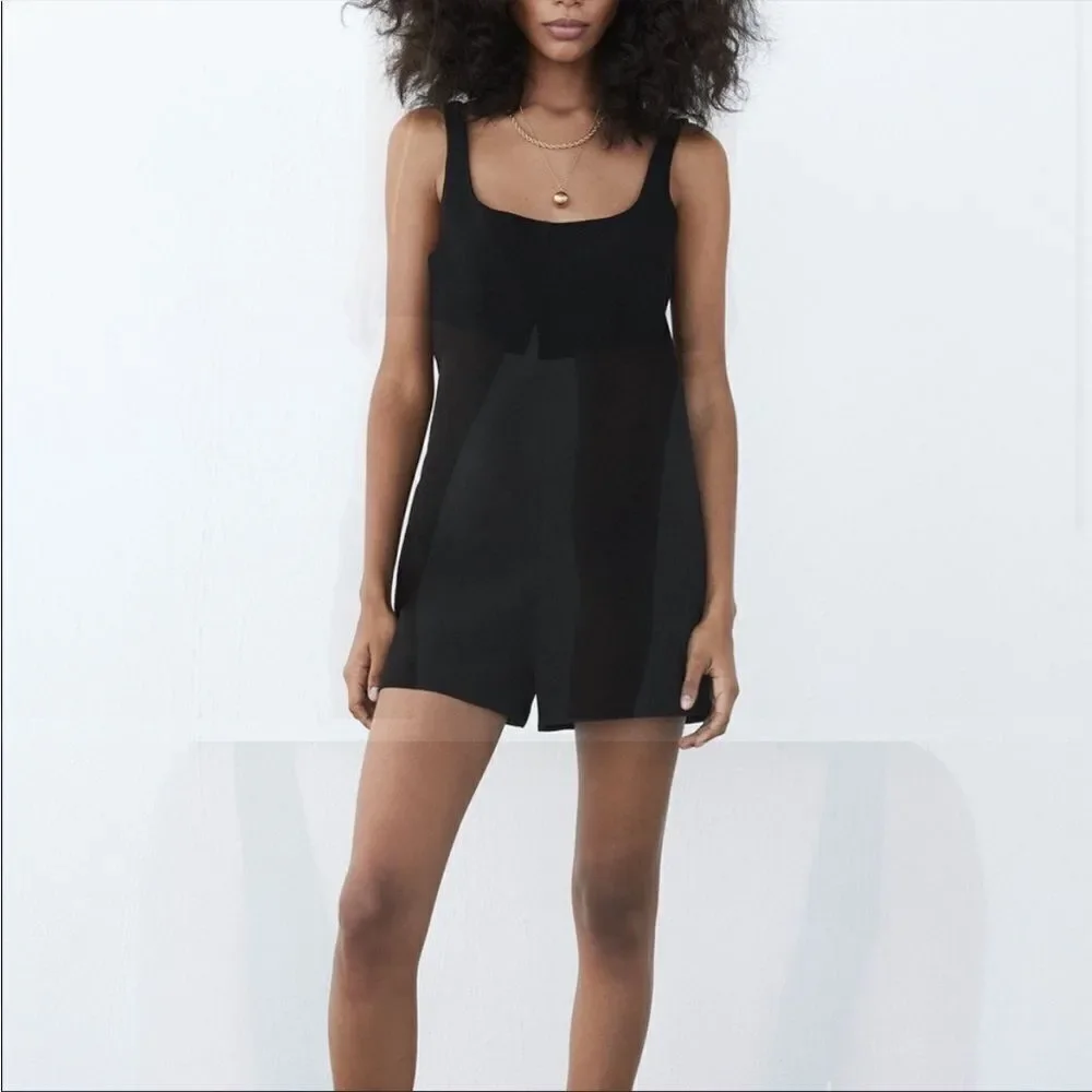 ✨Zara Sleeveless Romper ✨